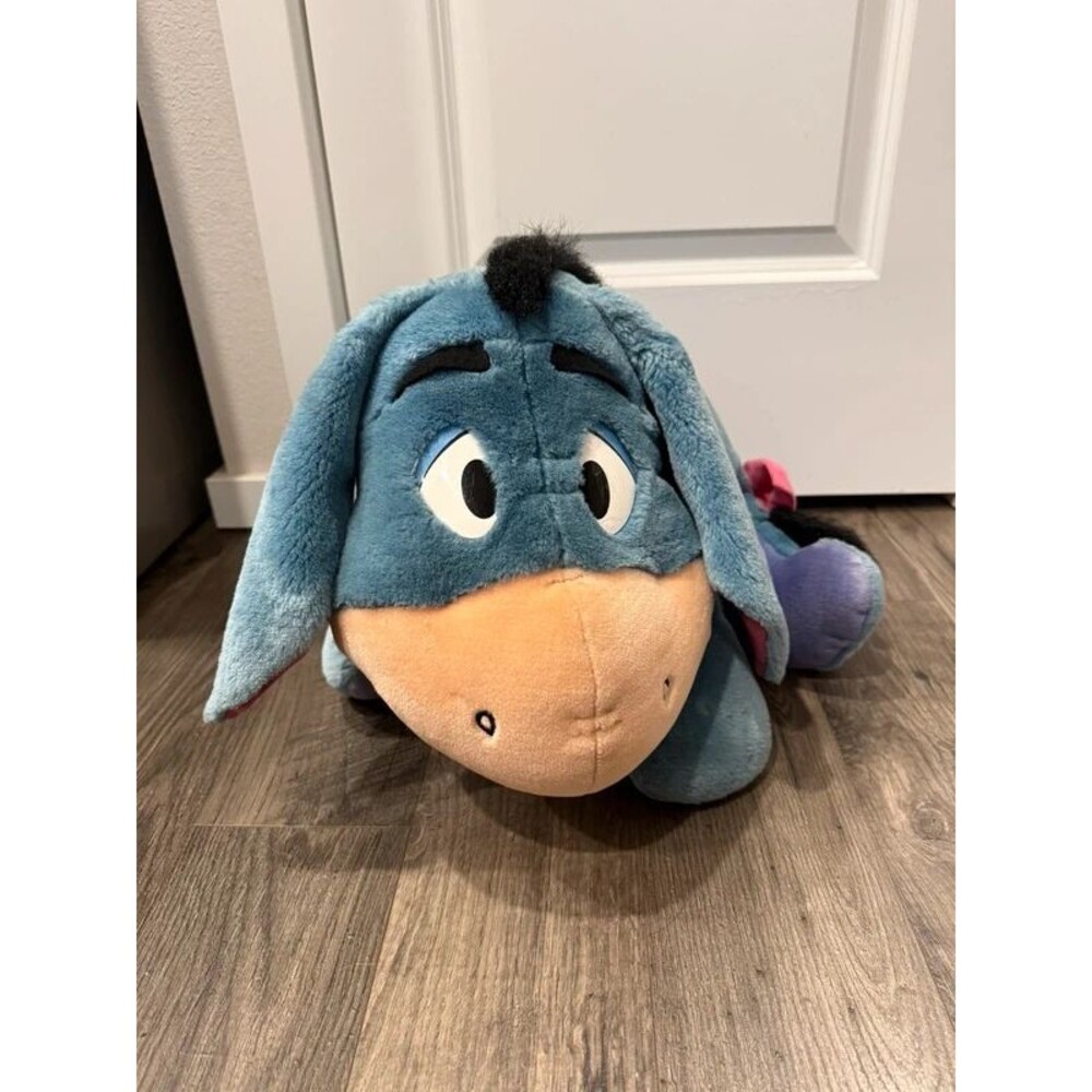 Vintage 1990s Disney Eeyore Fisher Price Mattel Plush Winnie The Pooh